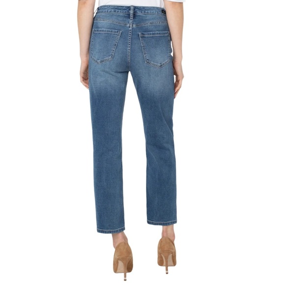 Liverpool Los Angeles Liv ECO Not Skinny Skinny Slim Relaxed Denim Jean Sz 12/31 - Picture 2 of 15